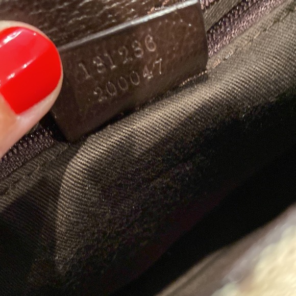 PRICE FIRM** Chic Auth GUCCI Belt Bag- brown - Picture 5 of 14